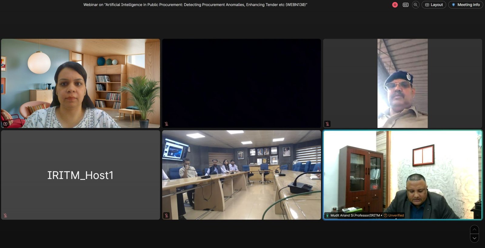 Artificial Intelligence in Public Procurement – Webinar for Indian Railways photo 2 of 2